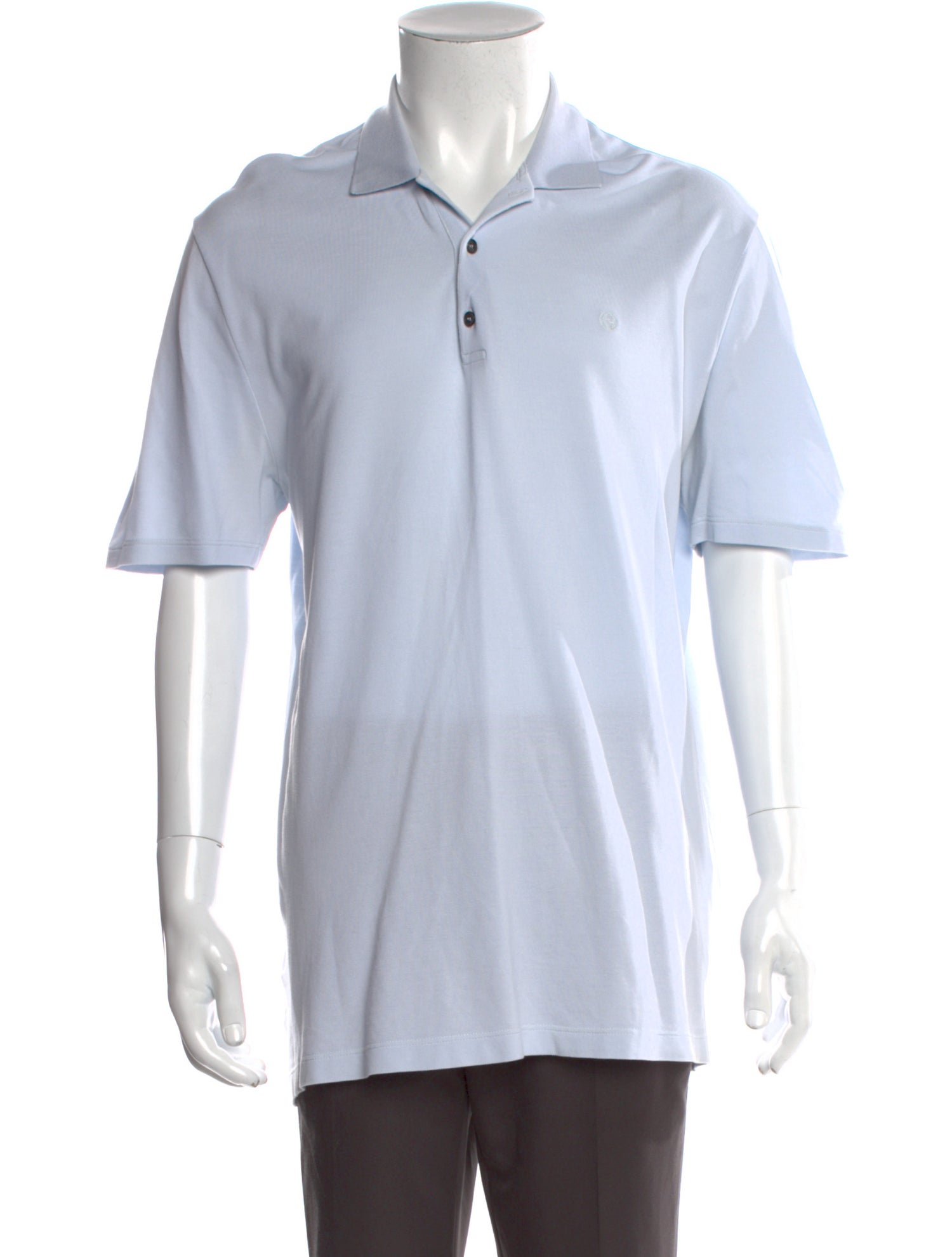 Gucci Web Accent Collar Polo Shirt