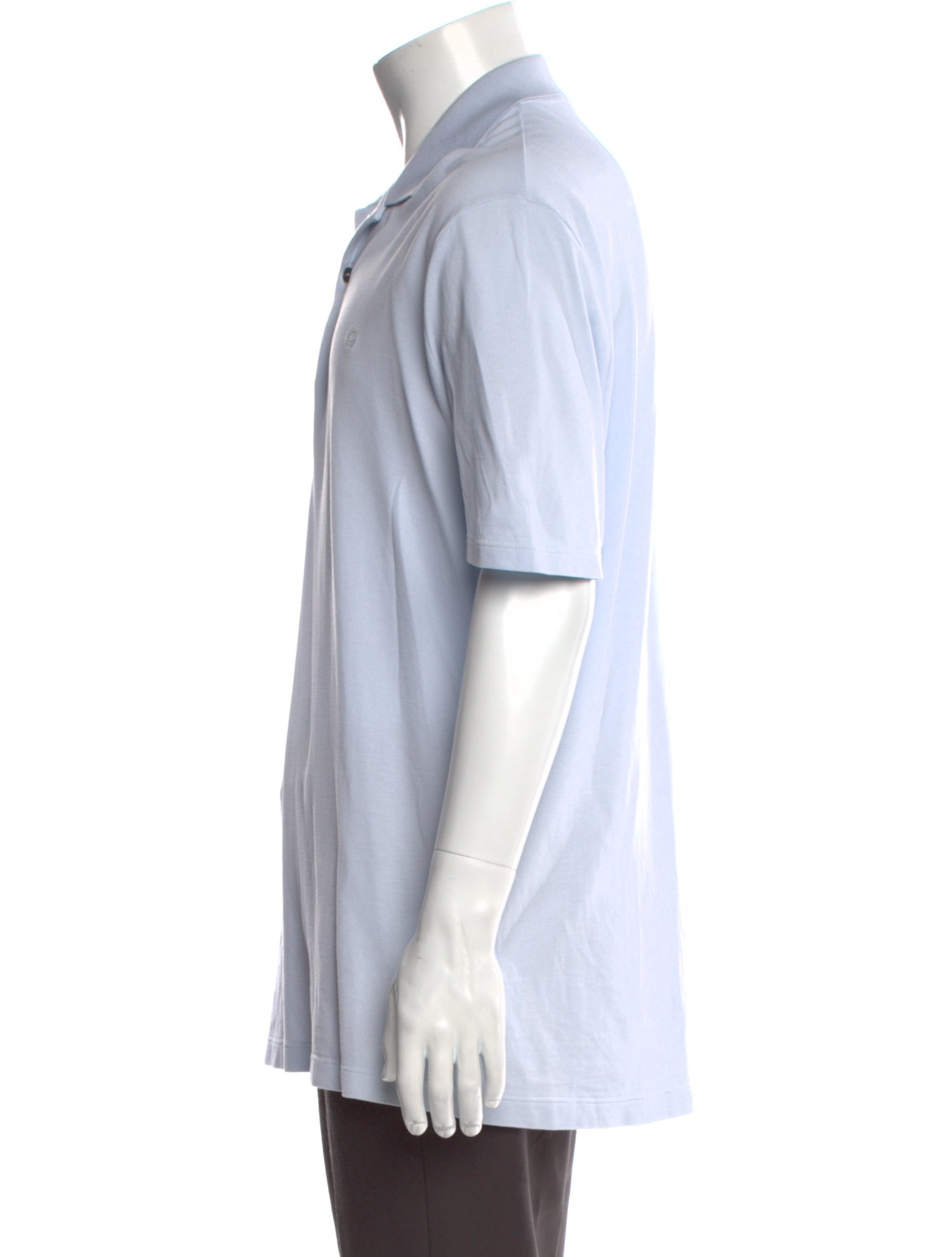 Gucci Web Accent Collar Polo Shirt