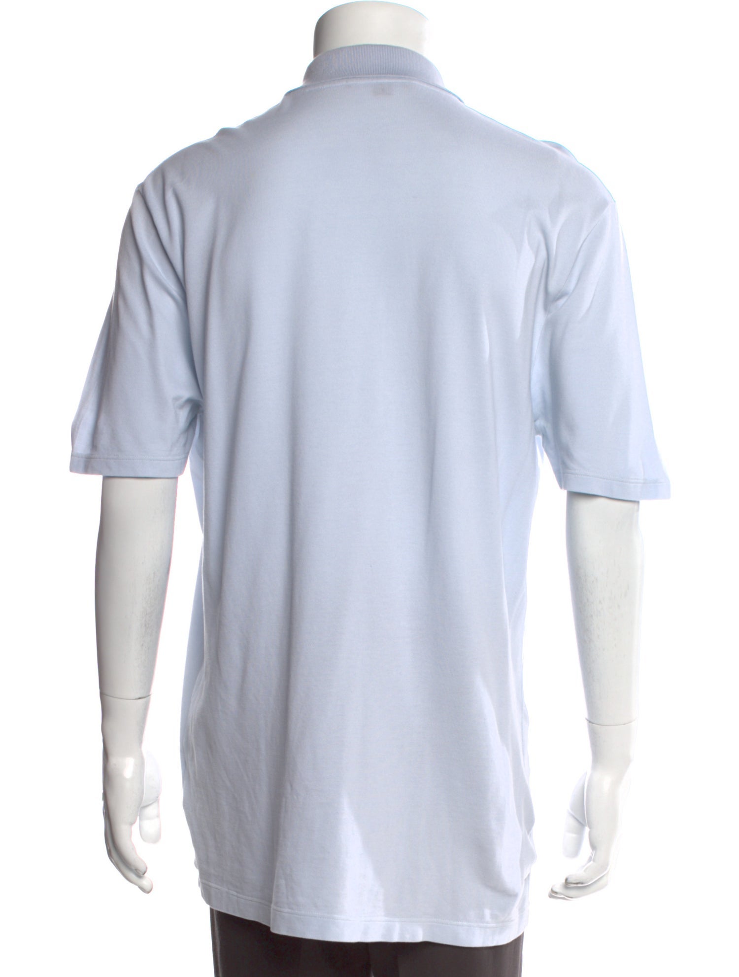 Gucci Web Accent Collar Polo Shirt