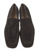Gucci Horsebit Accent Suede Loafers