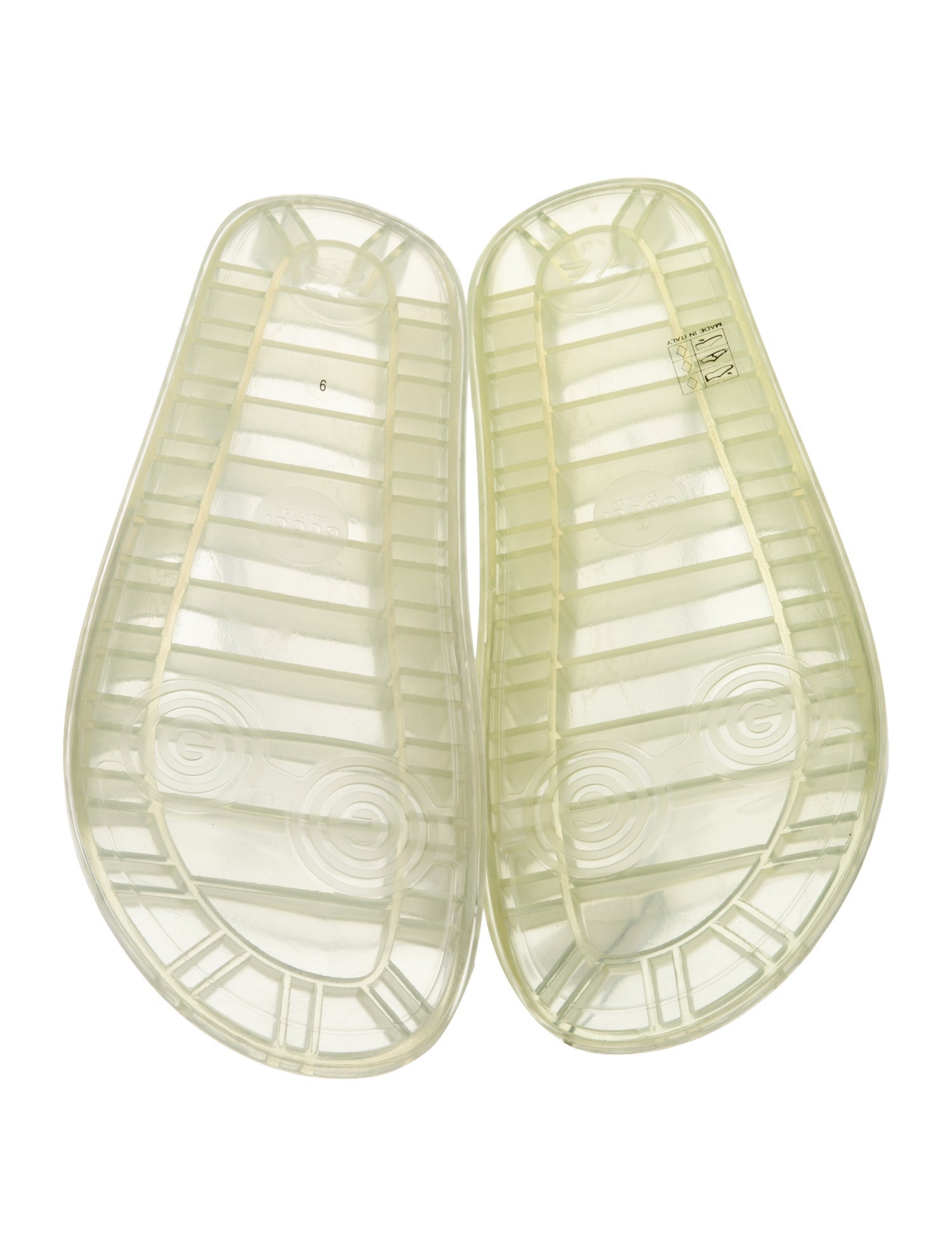 Gucci Rubber Sandals