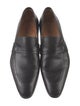 Gucci Interlocking G Logo Leather Loafers