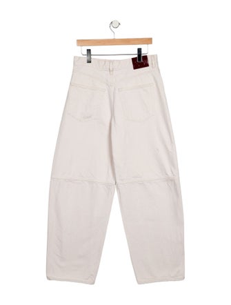 Gucci High-Rise Wide Leg Jeans