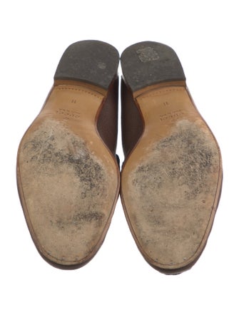 Gucci Princetown Horsebit Accent Loafers