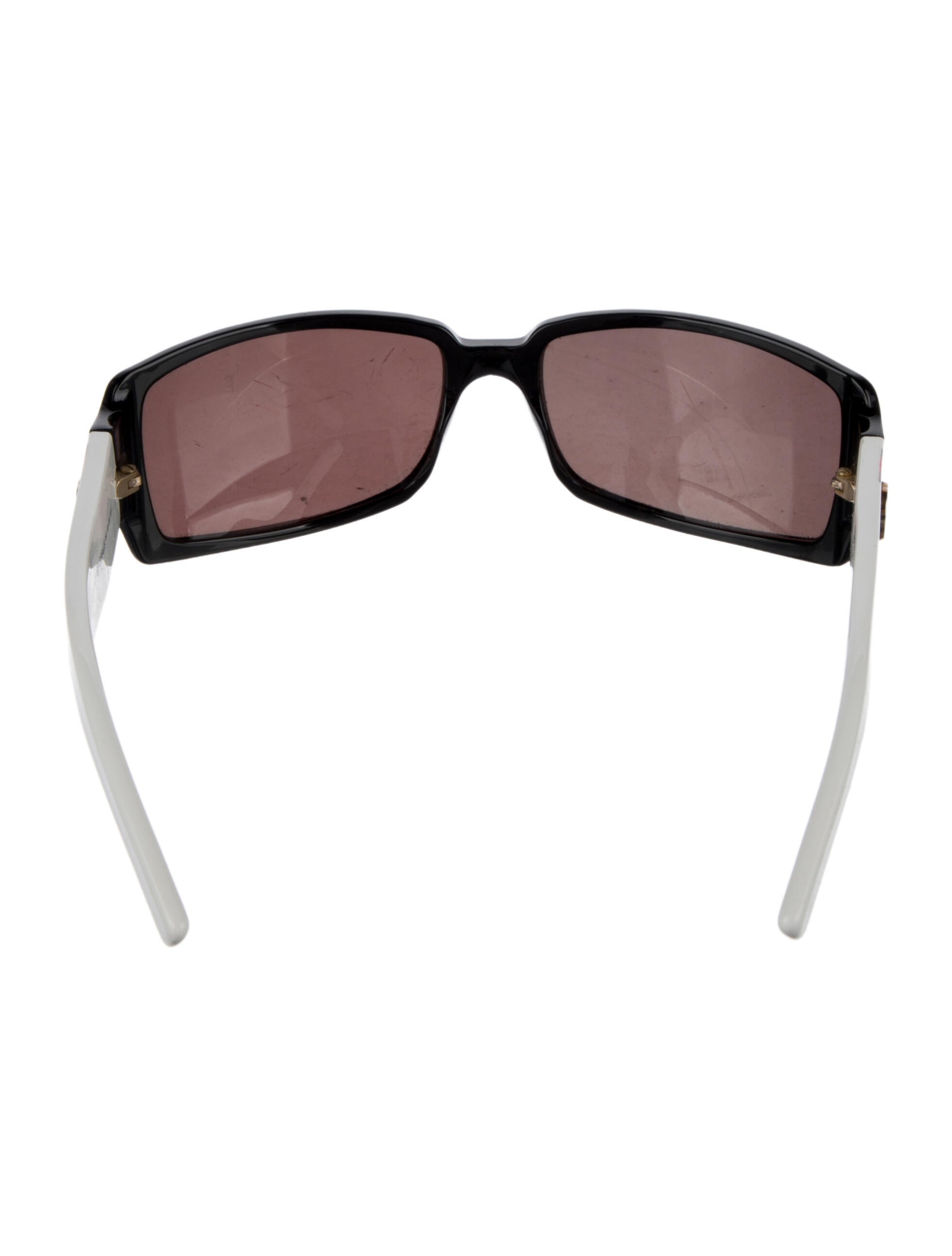 Gucci Web Accent Square Sunglasses