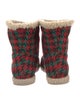 Gucci Horsebit Accent Wool Boots