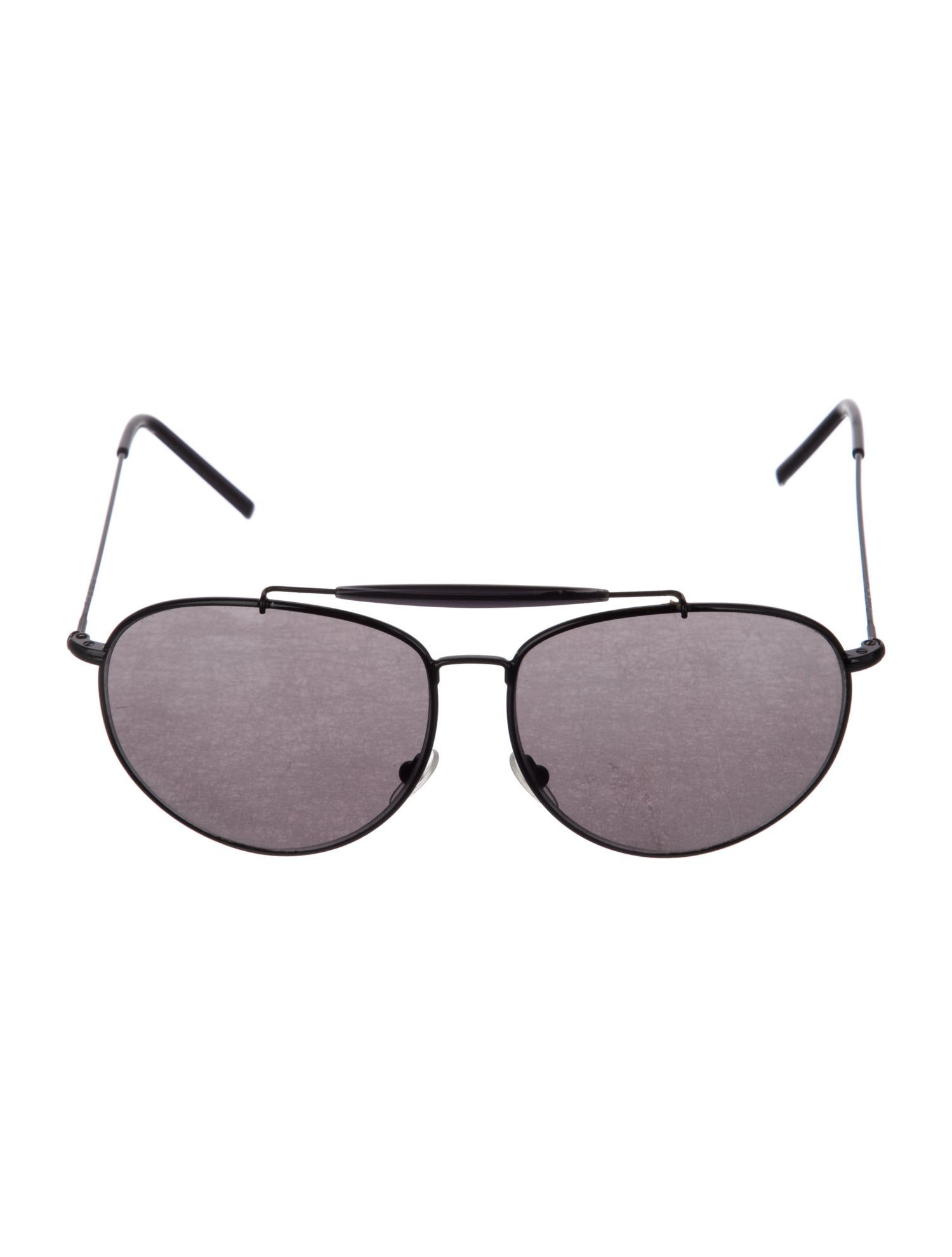Gucci Web Accent Aviator Sunglasses