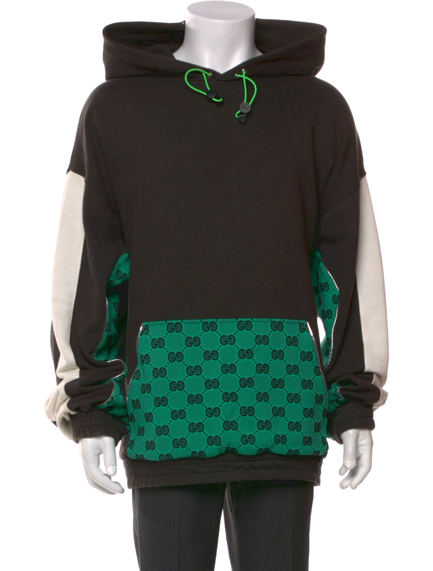 Gucci Graphic Print Crew Neck Hoodie