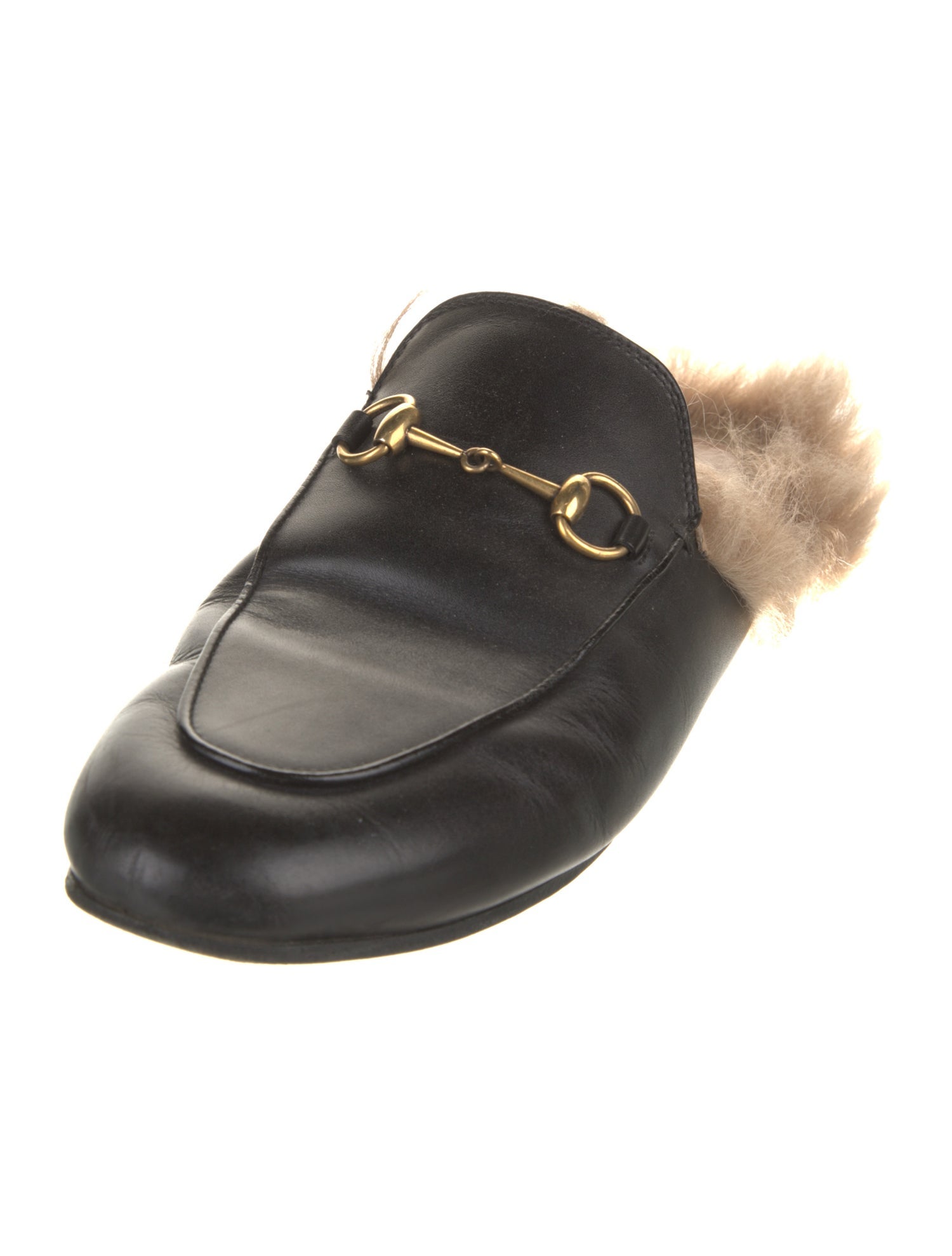 Gucci Glasgow Leather Mules