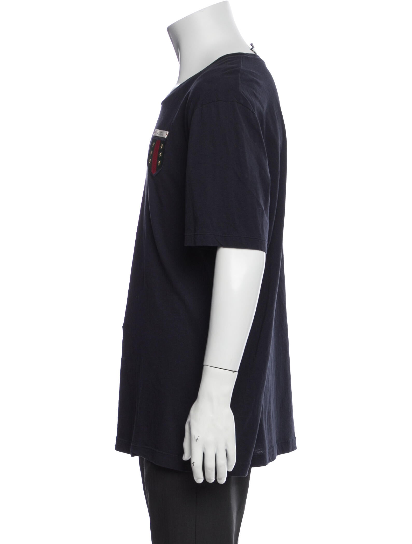 Gucci Web Accent Graphic Print T-Shirt