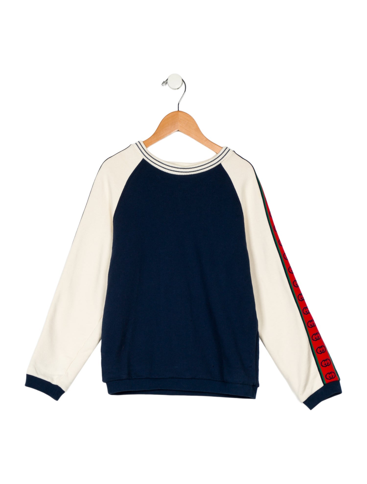 Gucci Girls Long Sleeve Cotton Sweatshirt