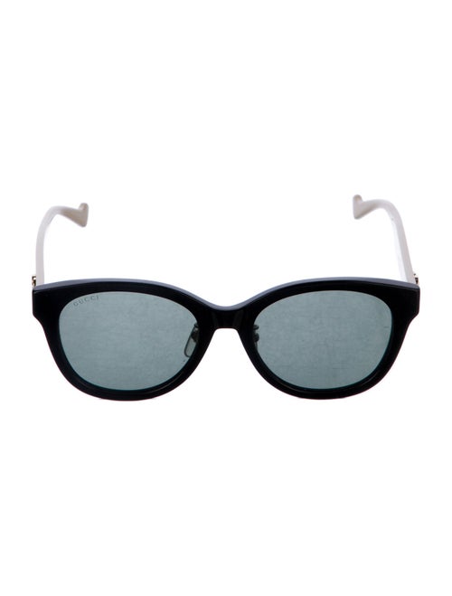 Gucci Web Accent Wayfarer Sunglasses