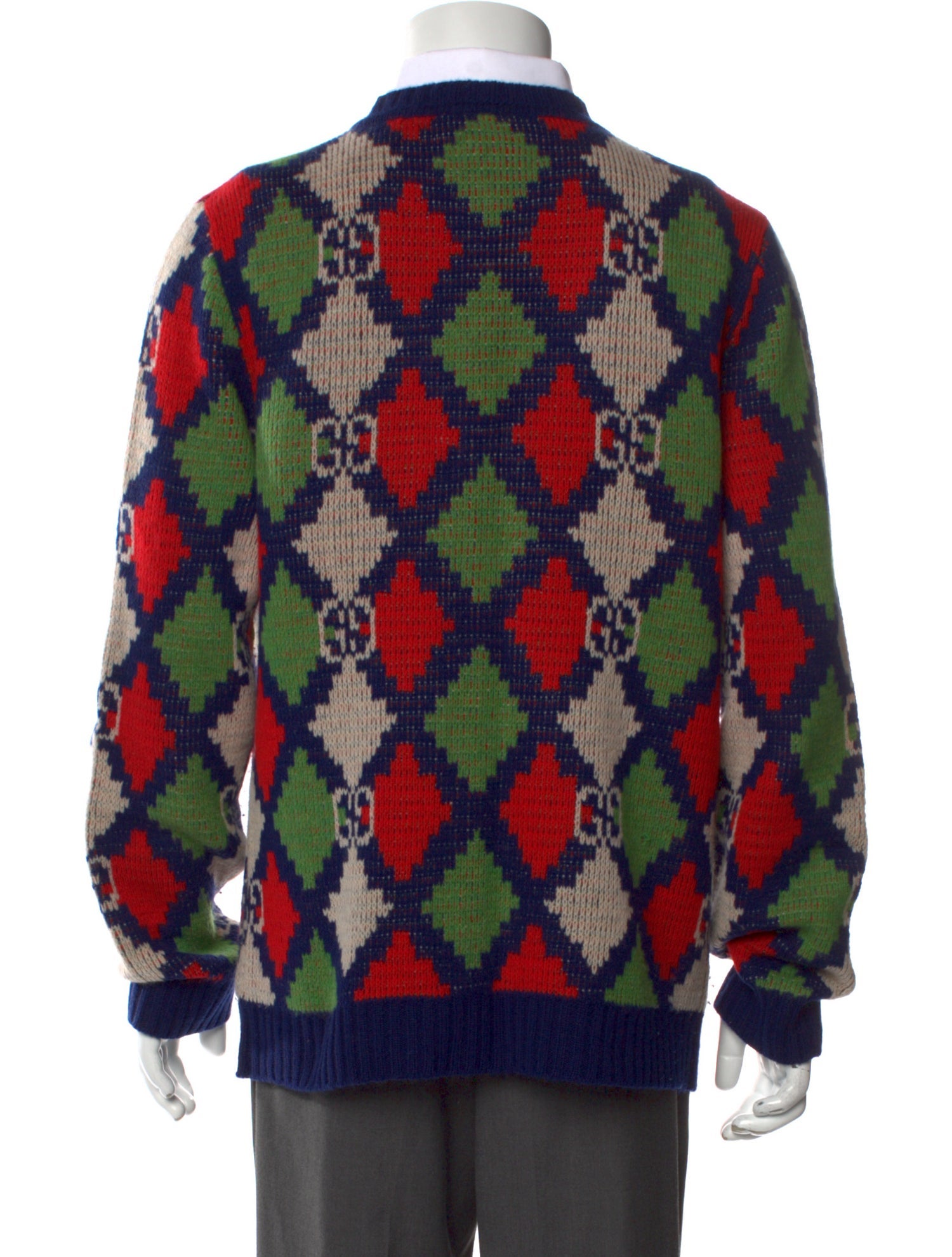 Gucci GG Logo Wool Cardigan