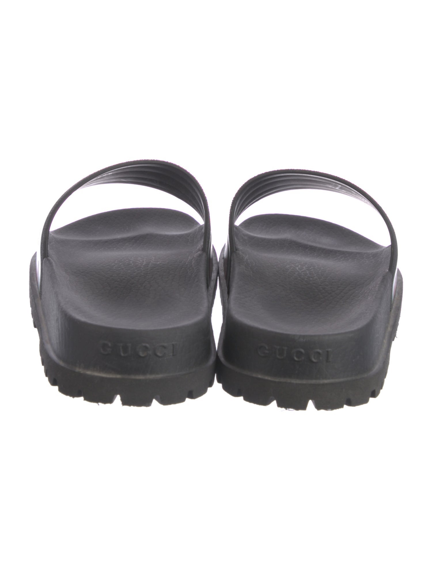 Gucci Pursuit Web Accent Slides