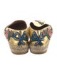 Gucci Leather Printed Espadrilles
