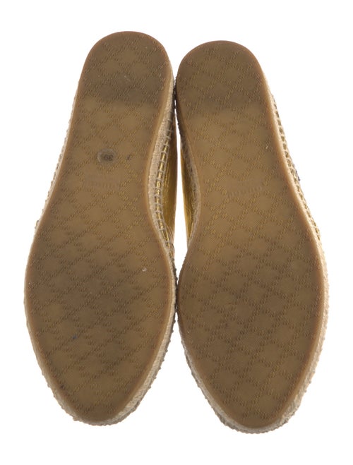 Gucci Leather Printed Espadrilles