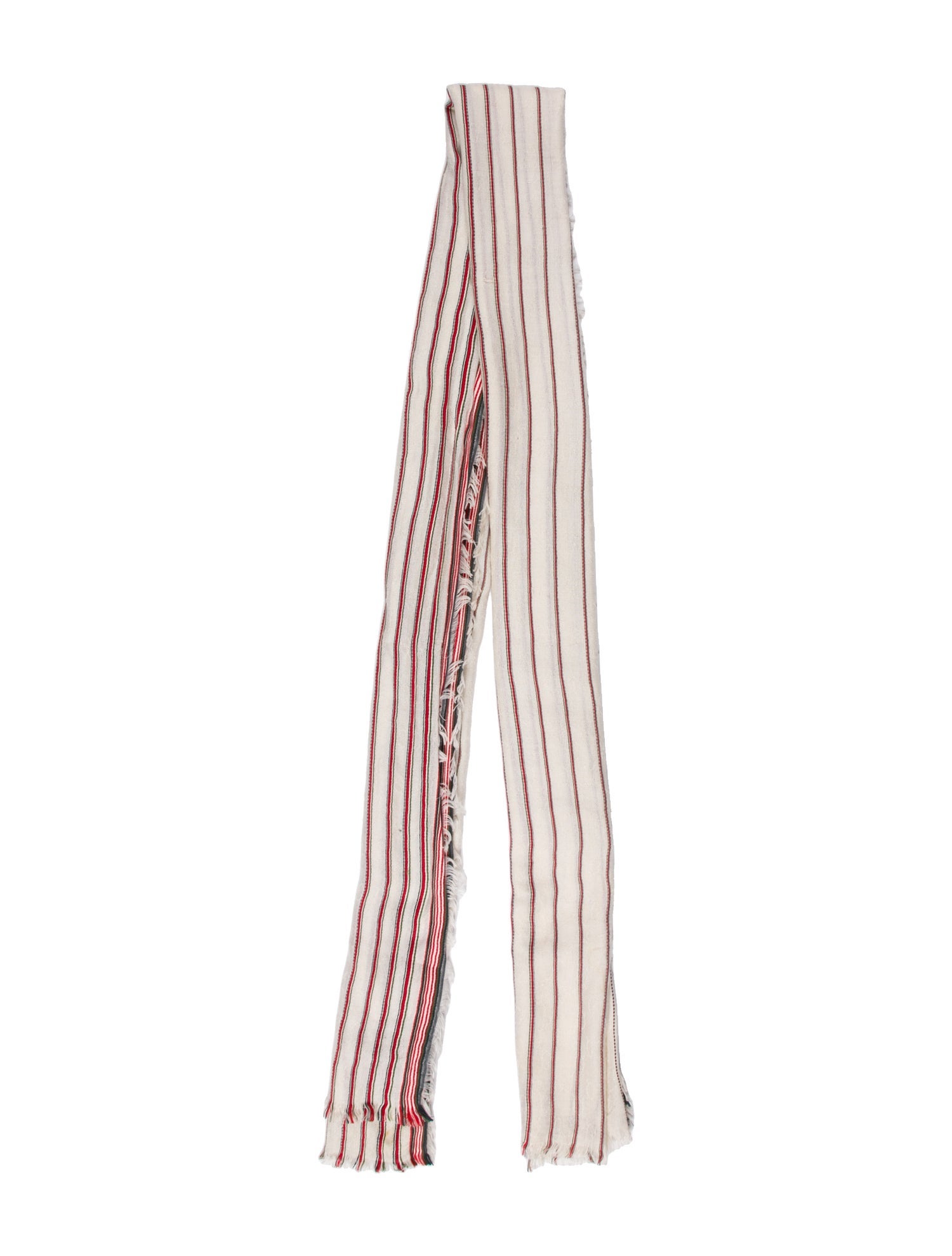 Gucci Silk Striped Scarf