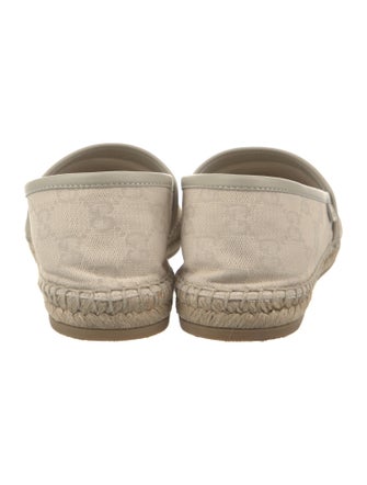 Gucci Diamante Print Canvas Espadrilles
