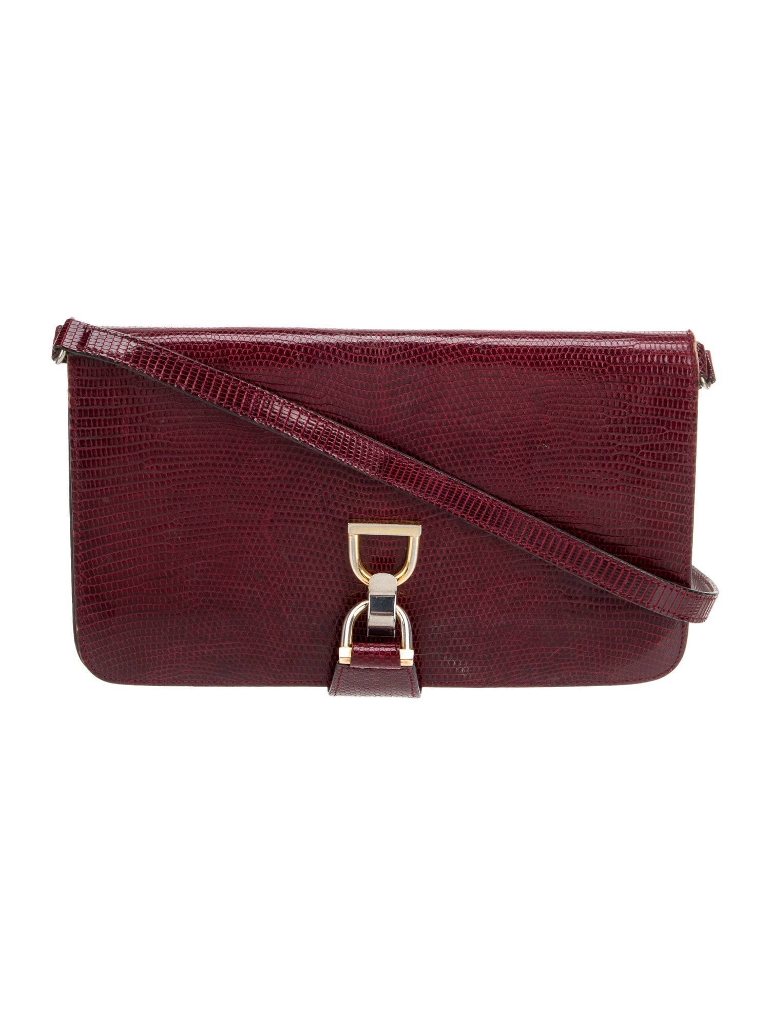 Gucci Lizard Shoulder Bag Vintage