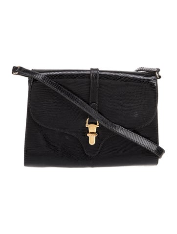 Gucci Shoulder Bags Lizard Bag Vintage