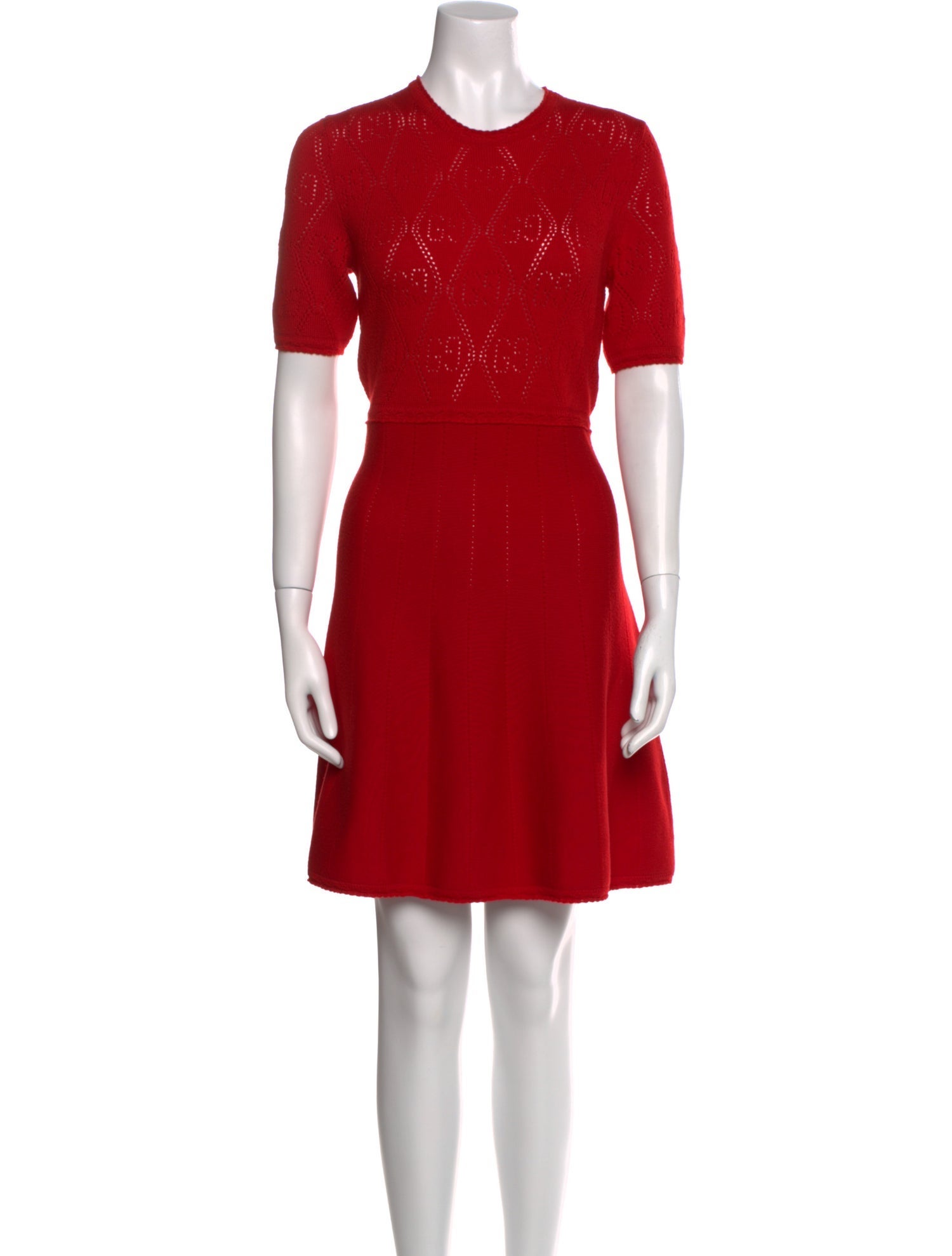 Gucci Wool Mini Dress