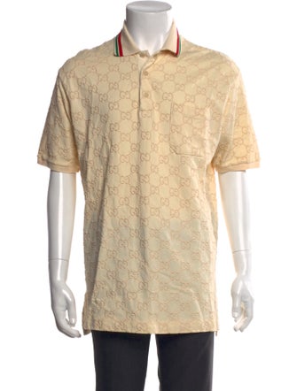 Gucci 2023 GG Logo Polo Shirt