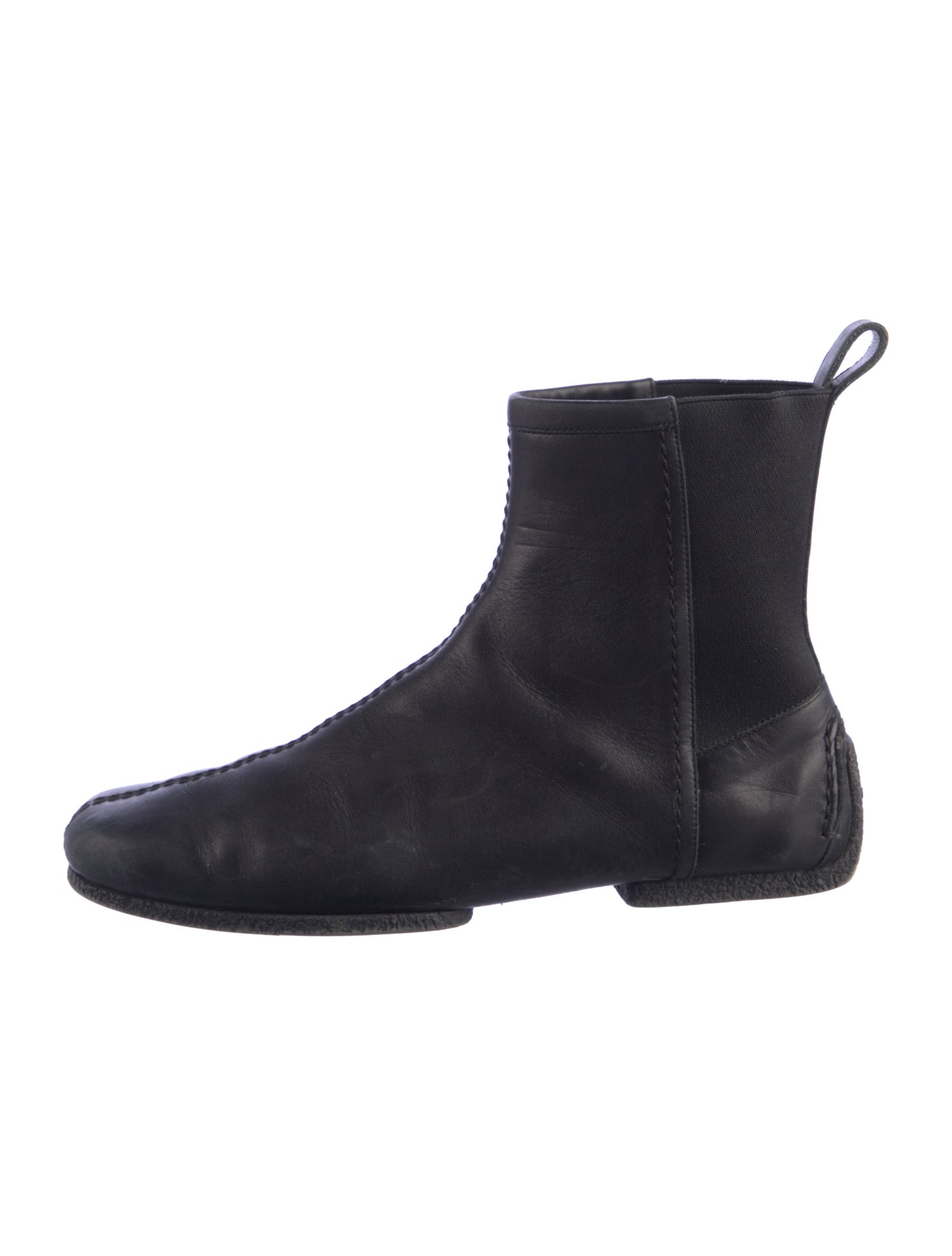 Gucci Leather Chelsea Boots