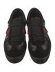 Gucci Web Accent Suede Sneakers