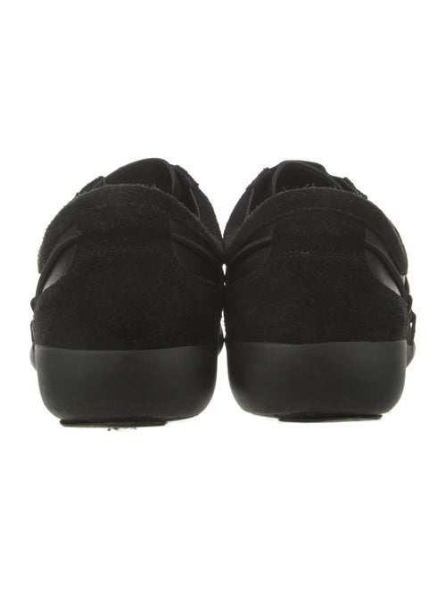 Gucci Web Accent Suede Sneakers