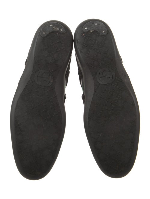 Gucci Web Accent Suede Sneakers