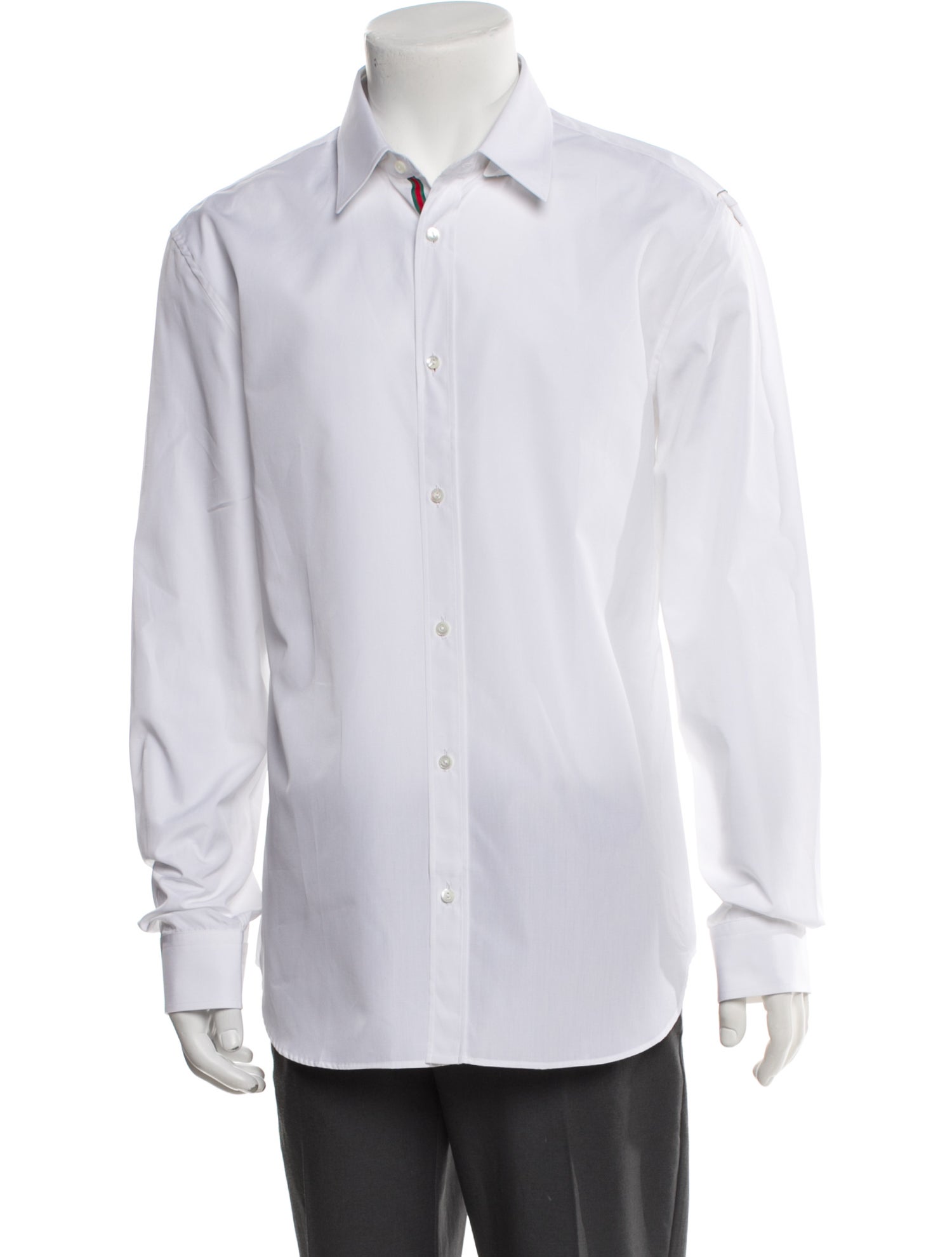Gucci 2024-2025 Web Accent Dress Shirt w/ Tags