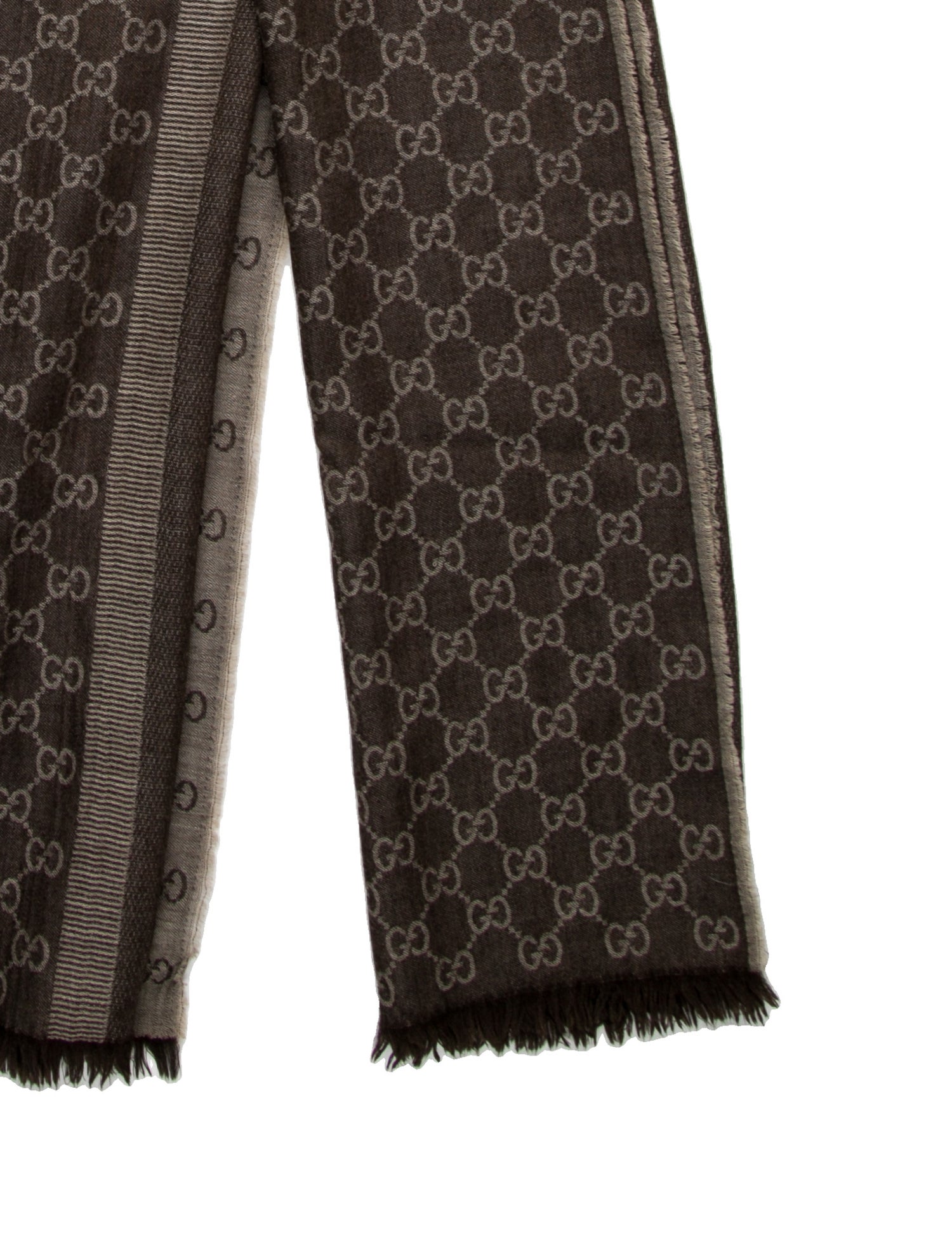 Gucci Cashmere Printed Scarf