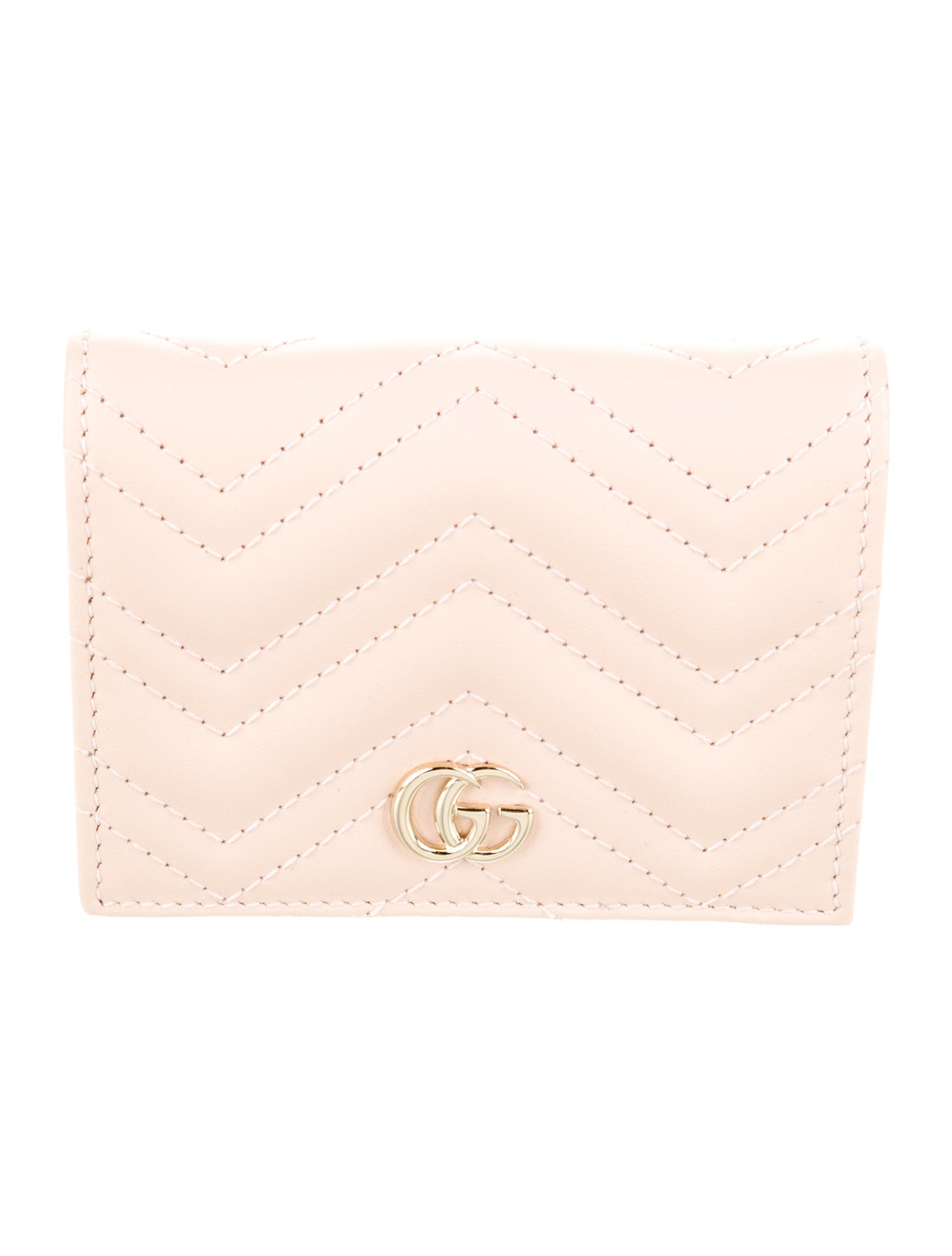 Gucci Double G Logo Leather Wallet