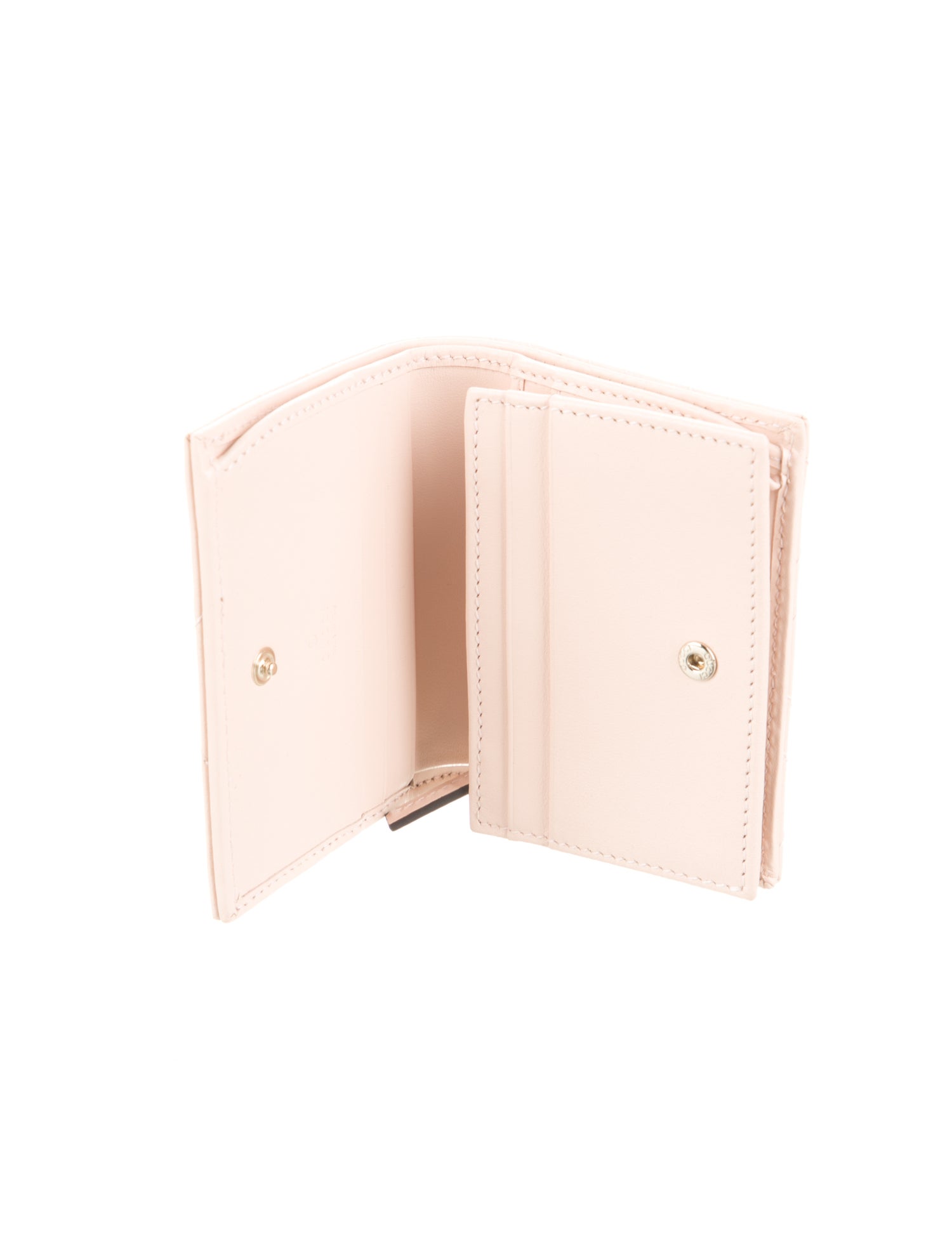 Gucci Double G Logo Leather Wallet