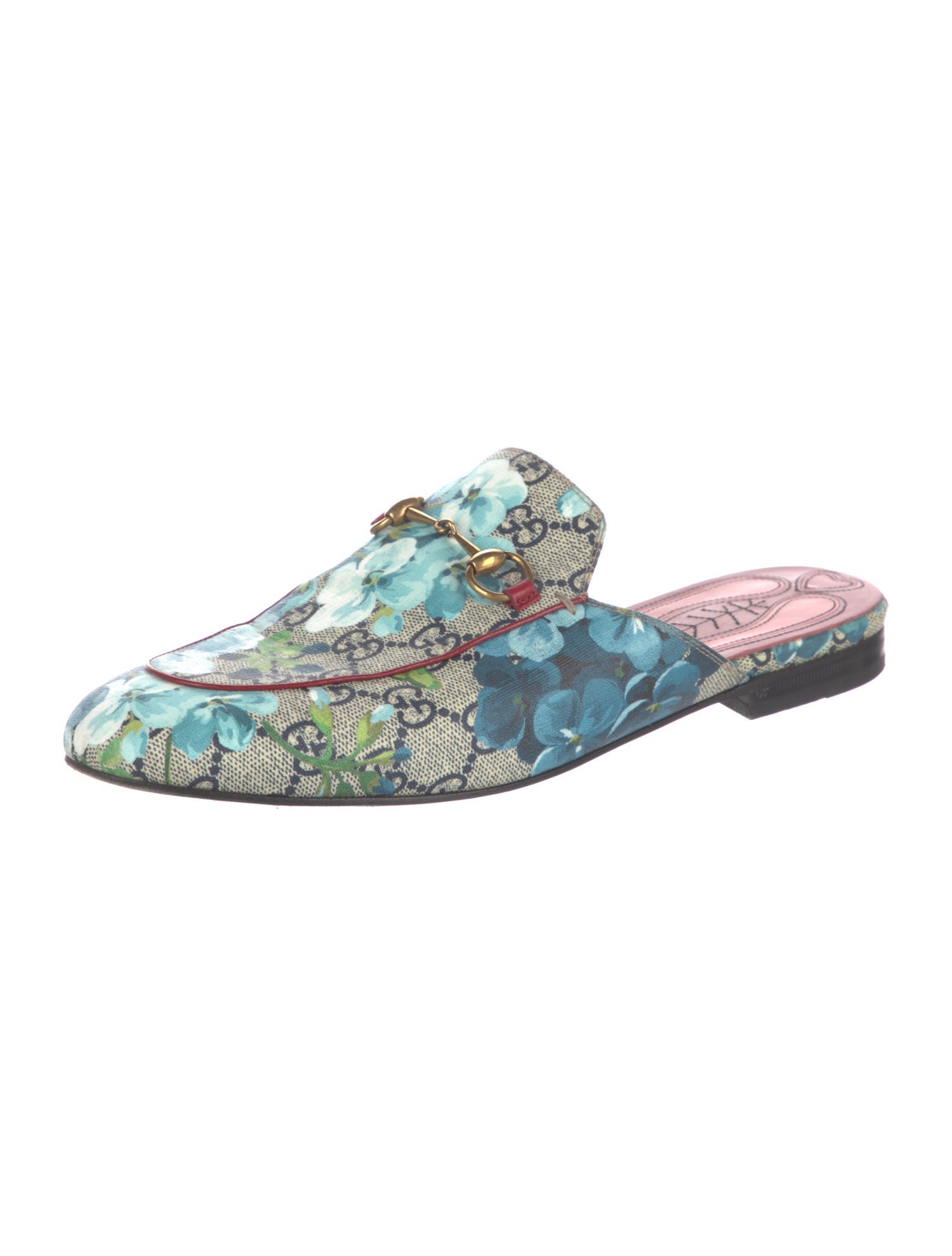 Gucci GG Supreme Mules
