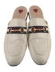 Gucci Horsebit Accent Leather Mules