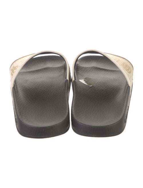 Gucci Canvas Printed Slides