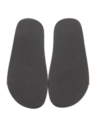 Gucci Canvas Printed Slides