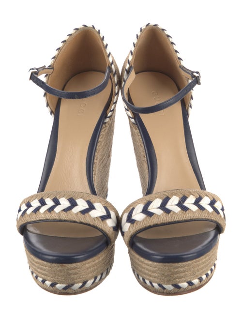 Gucci Raffia Espadrilles