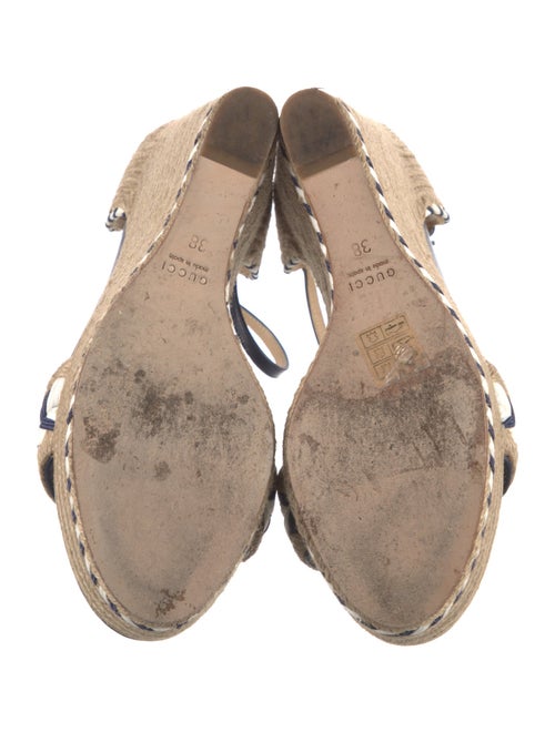 Gucci Raffia Espadrilles