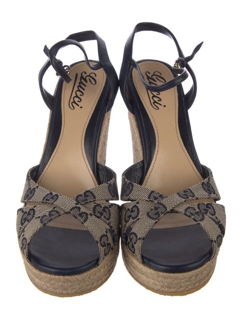 Gucci Canvas Printed Espadrilles