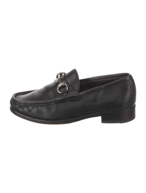 Gucci Horsebit Accent Leather Loafers
