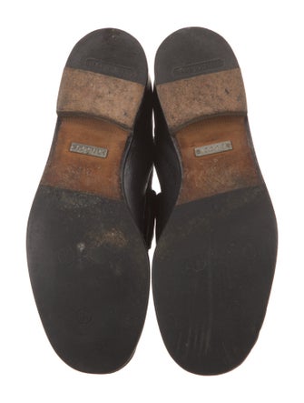 Gucci Horsebit Accent Leather Loafers