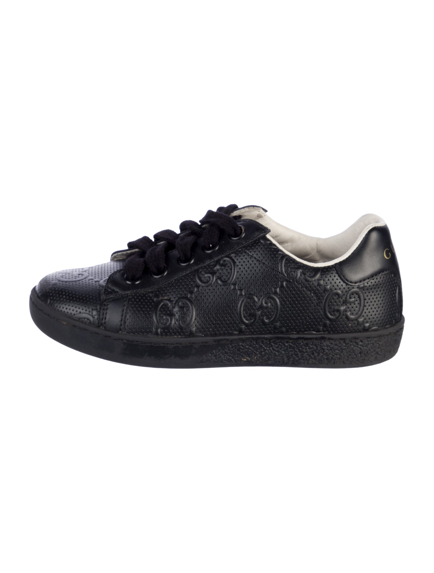 Gucci Gucci Kids' Monogram Low-Top Sneaker
