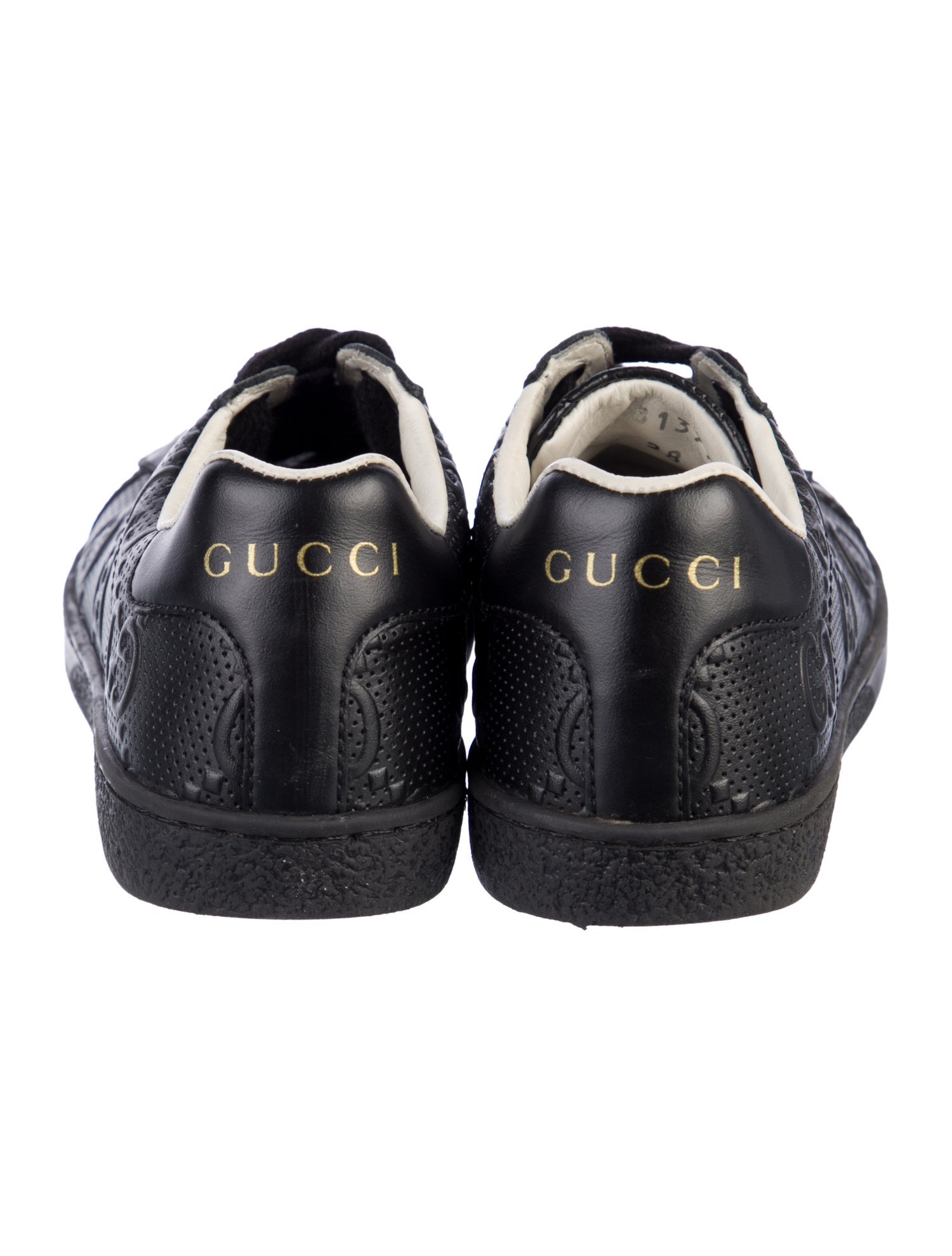 Gucci Gucci Kids' Monogram Low-Top Sneaker