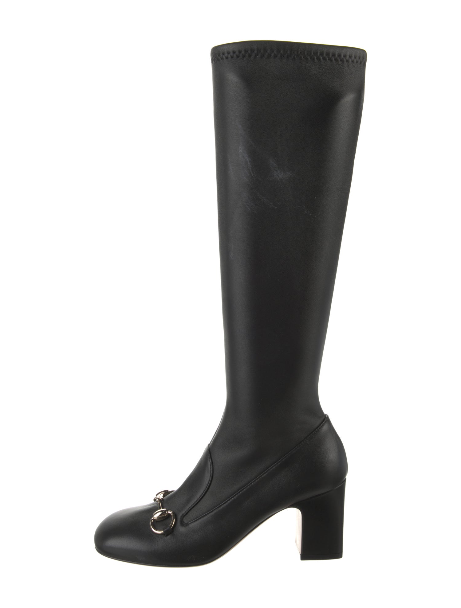 Gucci Leather Riding Boots