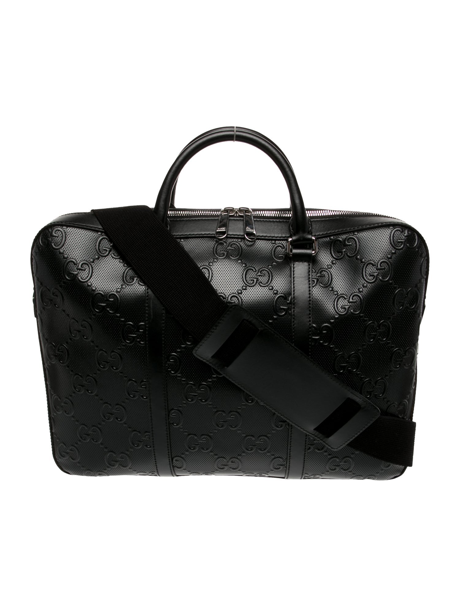 Gucci GG Embossed Briefcase