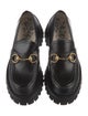 Gucci Horsebit Accent Leather Loafers