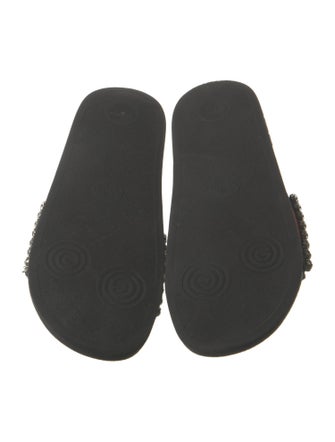 Gucci Sylvie Web Accent Rubber Slides