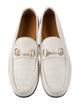 Gucci Horsebit Accent Crocodile Loafers